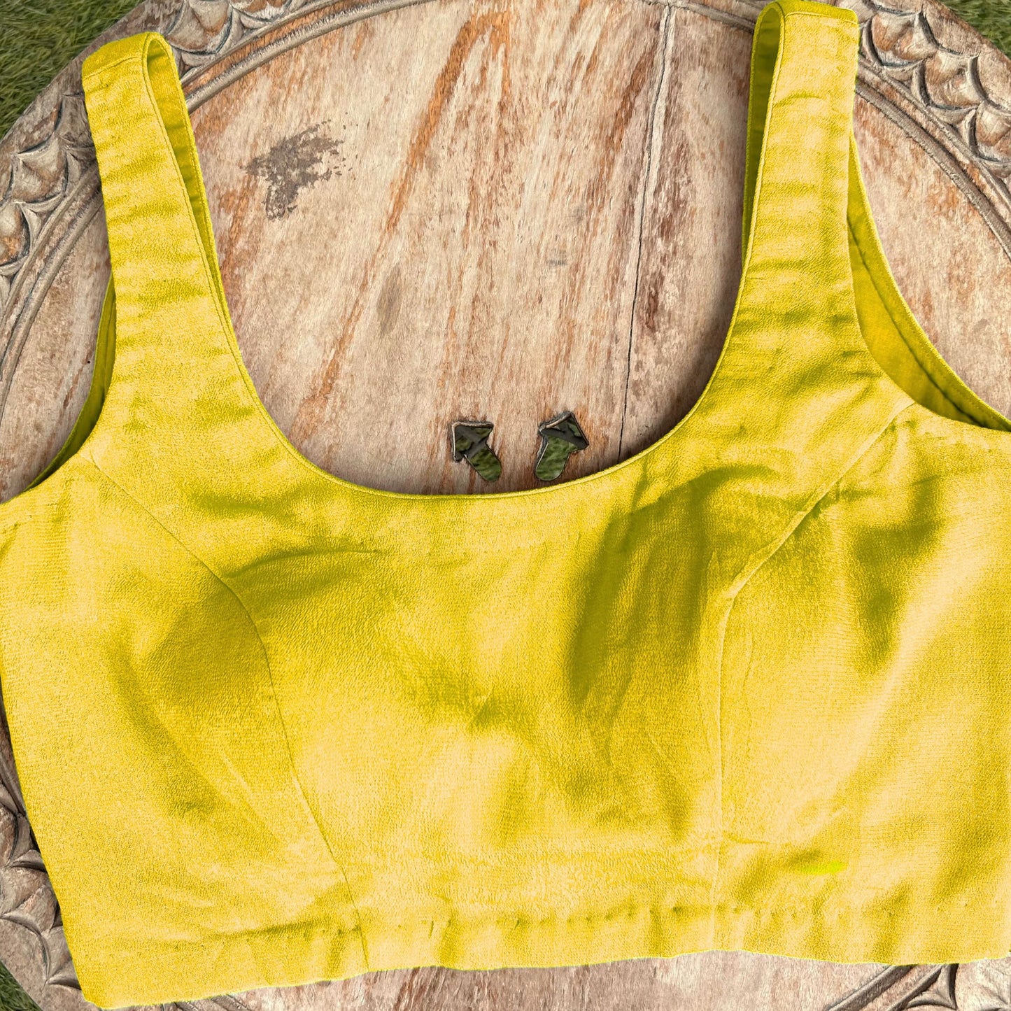 Chic Blouse - Lemon Yellow