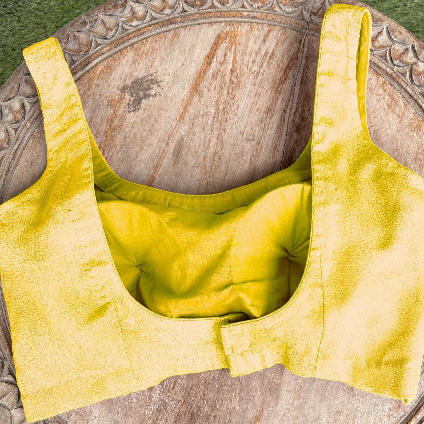 Chic Blouse - Lemon Yellow