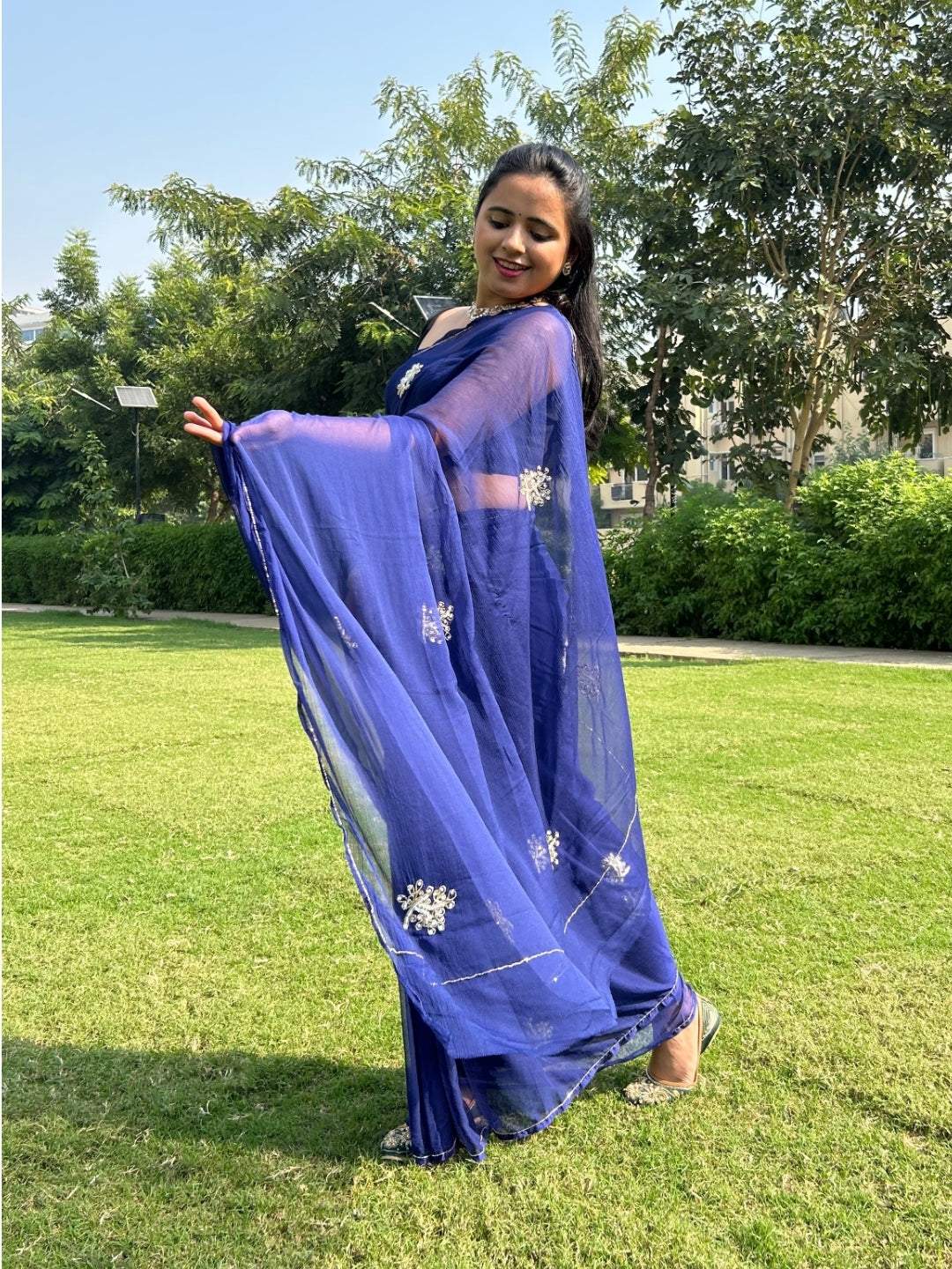 Juhi- Royal Blue