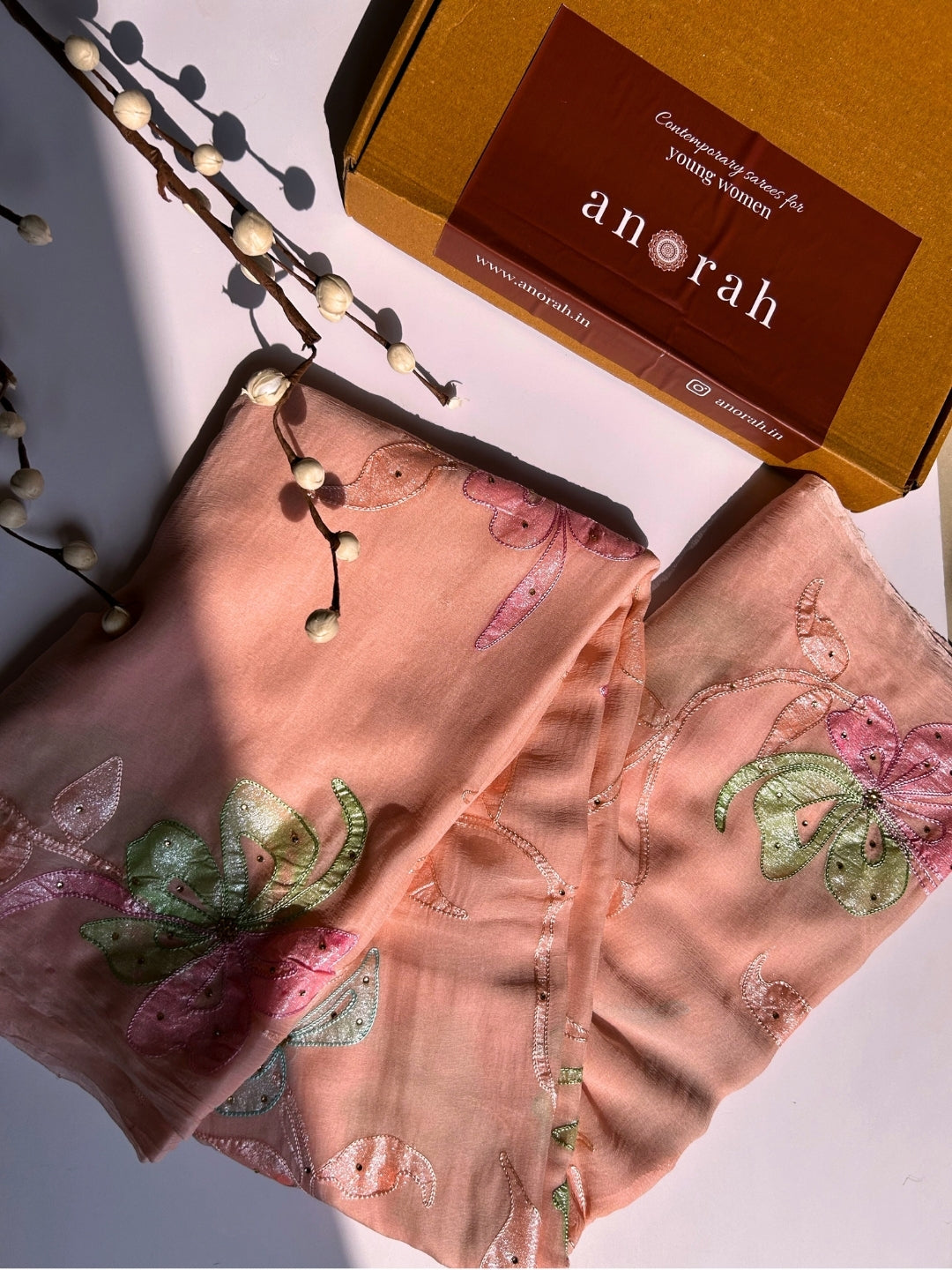 Mrunal- Peach