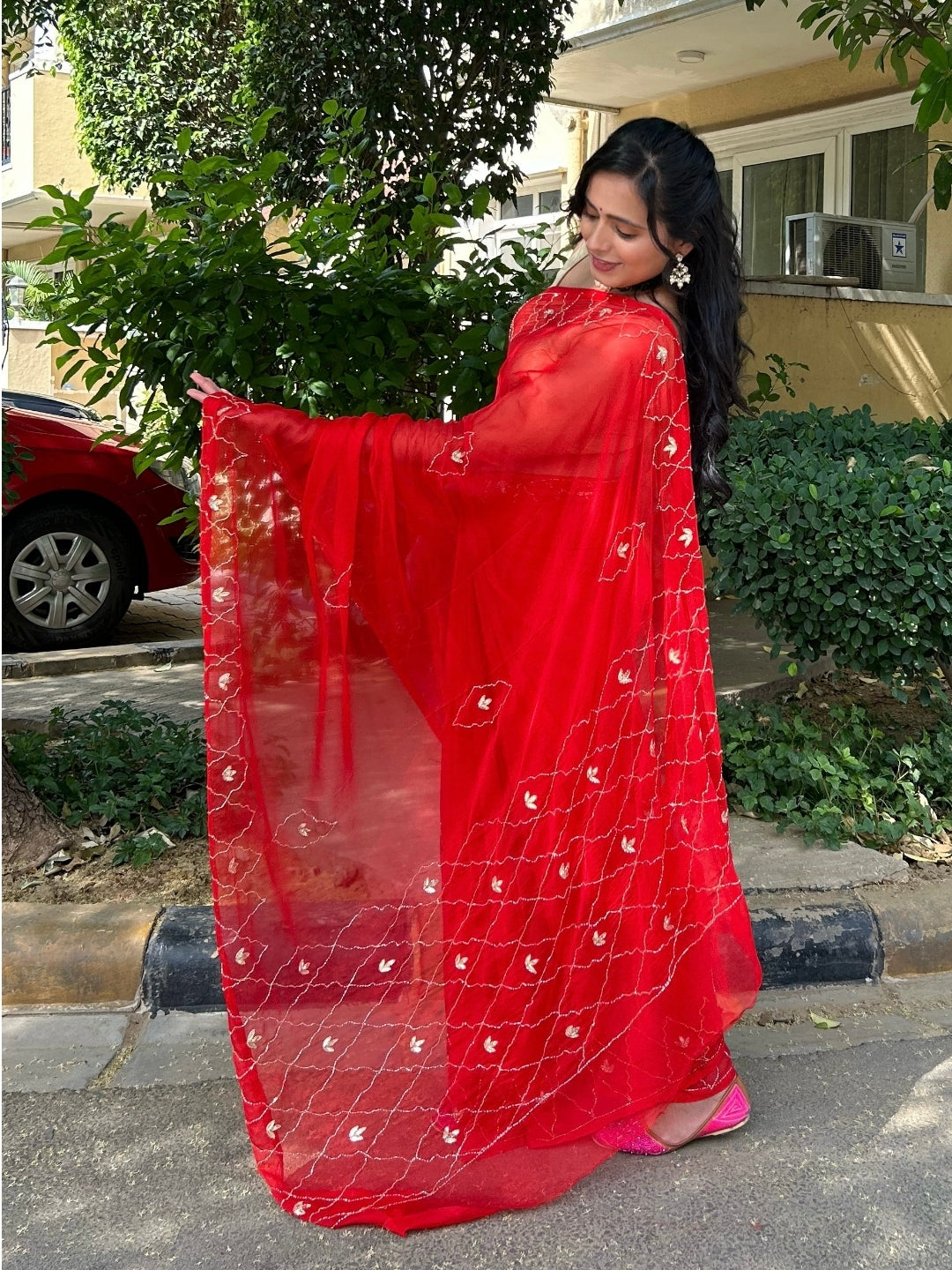 Jugni- Festive Red