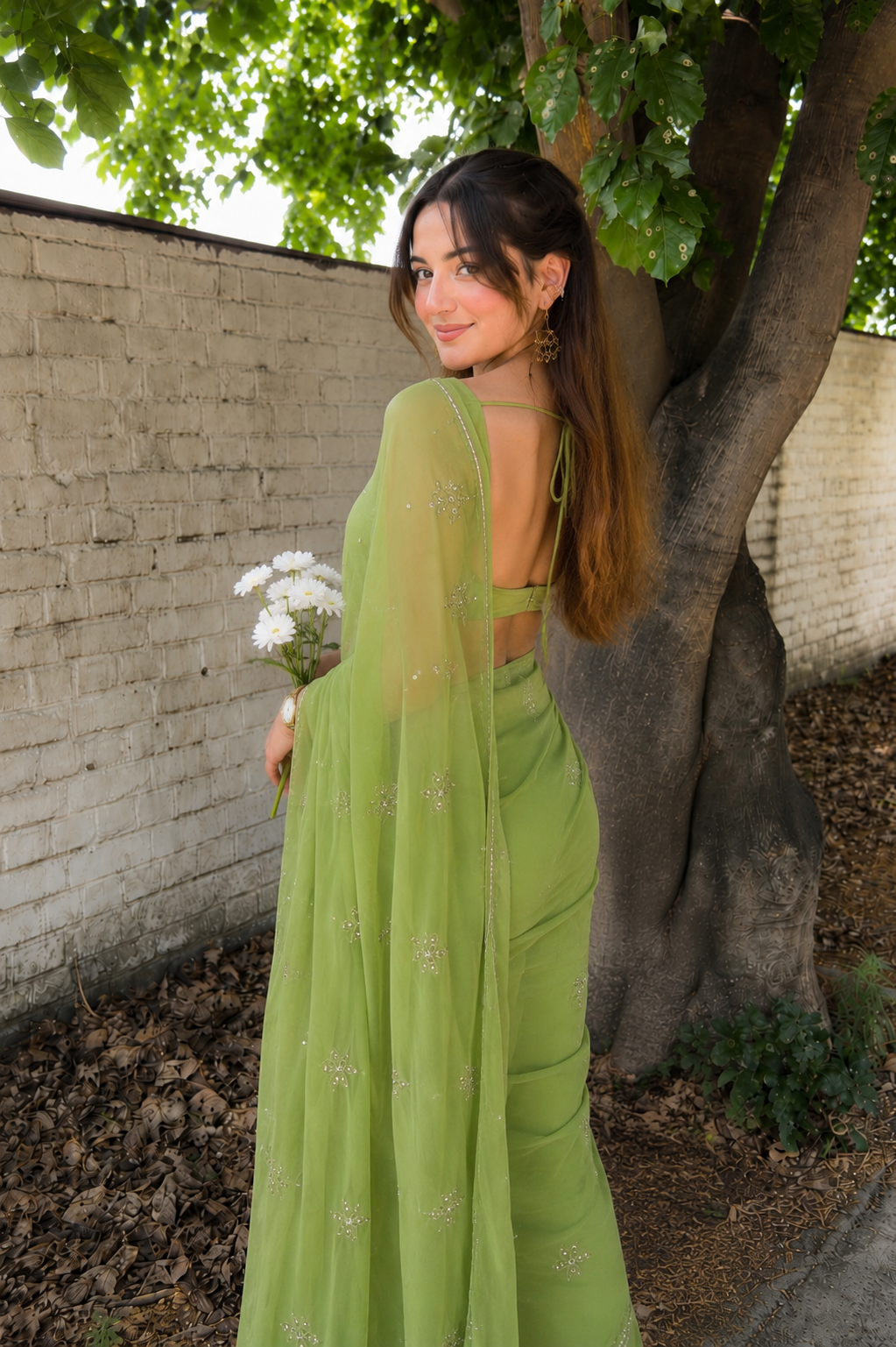 Sitaron ki Mehfil- Sage Green