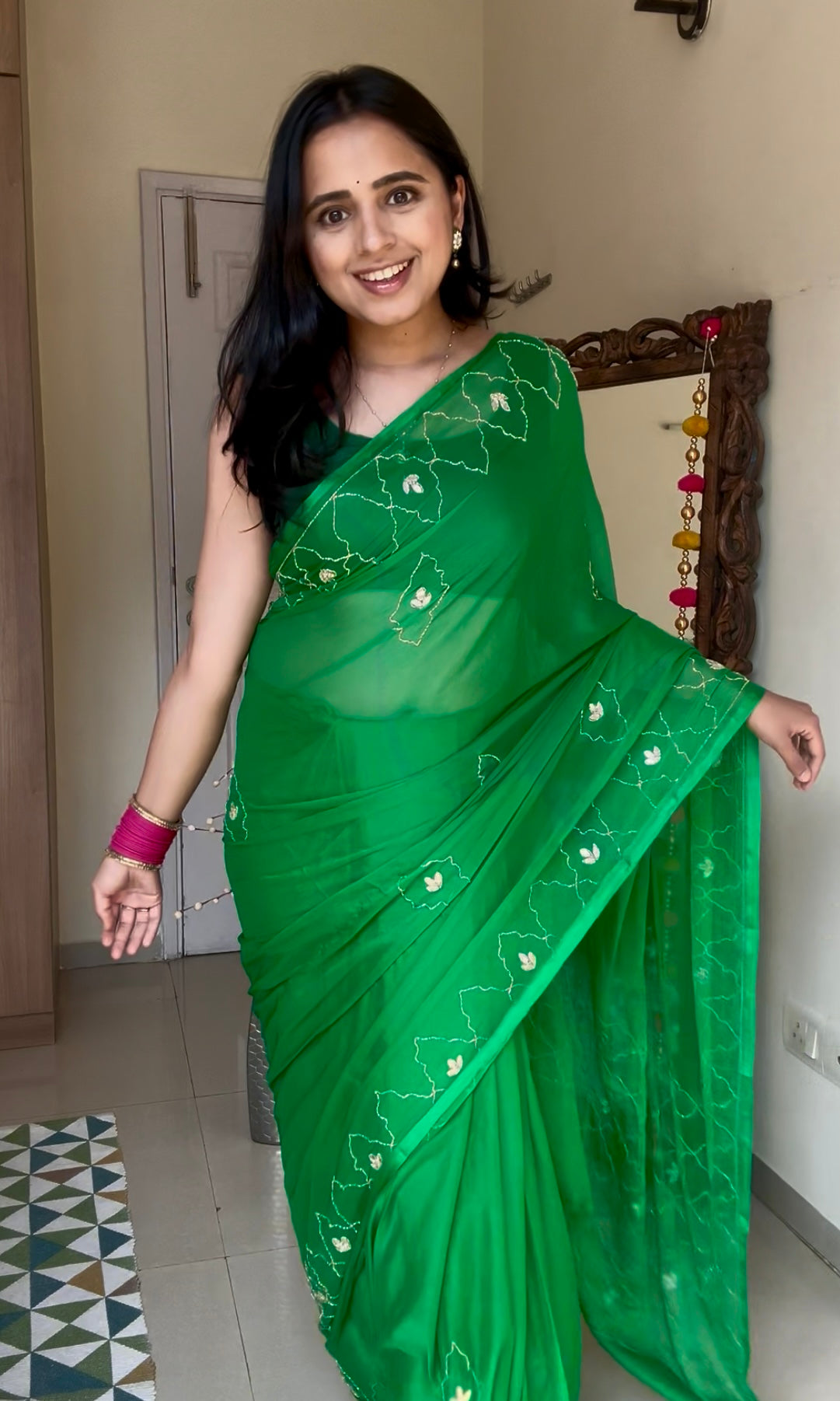 Jugni- Dark Green
