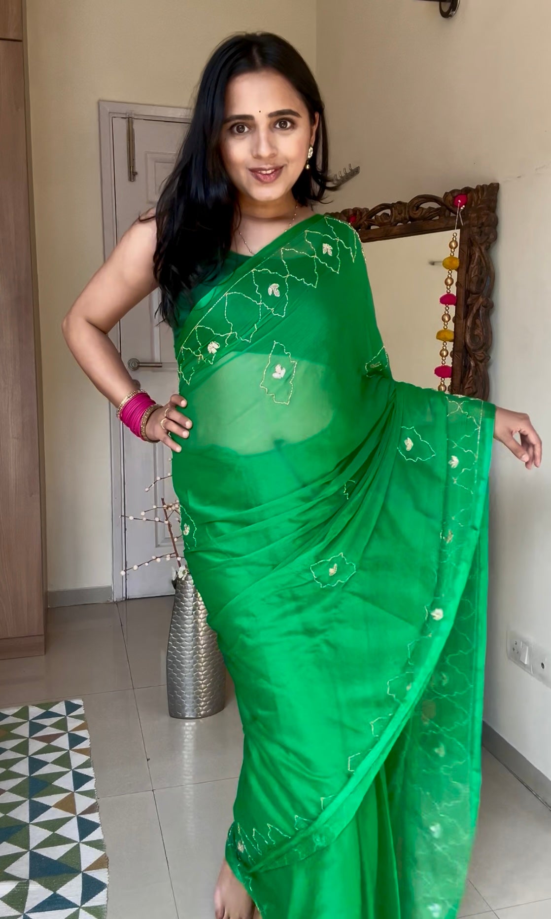 Jugni- Dark Green