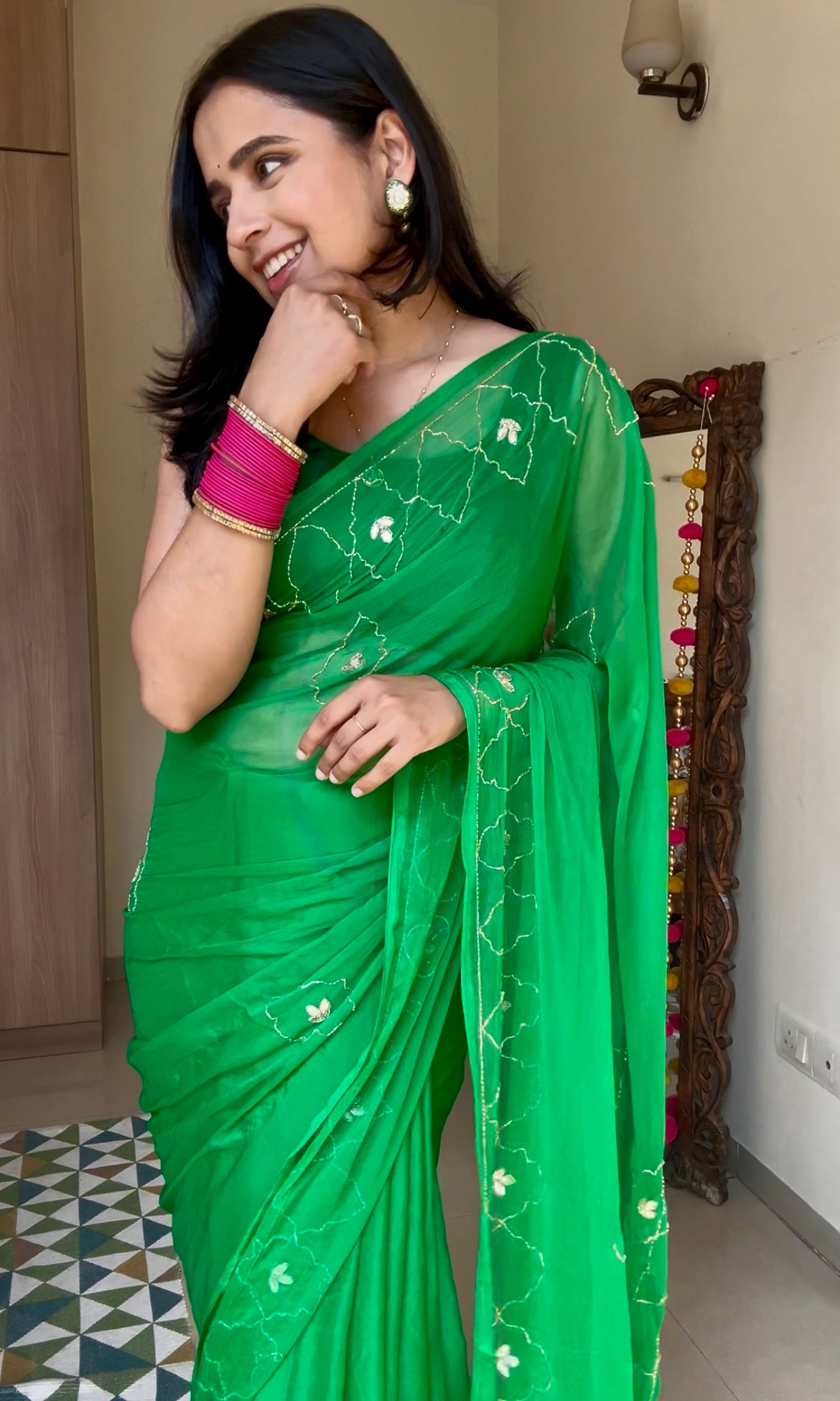 Jugni- Dark Green