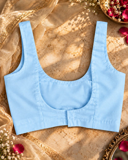 Chic Blouse - Sky Blue