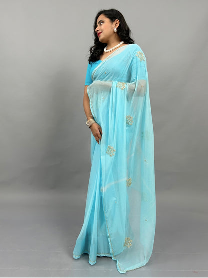 Juhi- Sky Blue