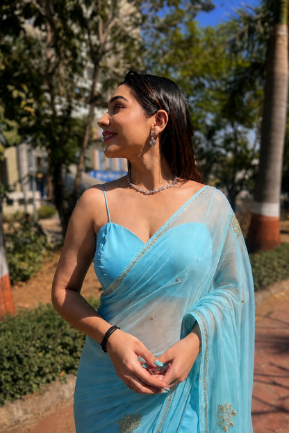 Juhi- Sky Blue