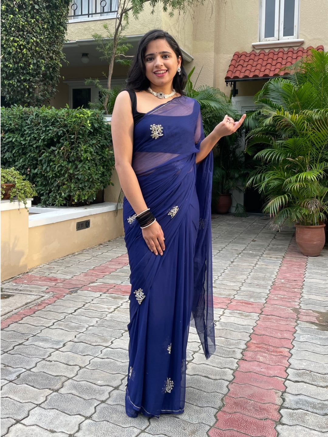 Juhi- Royal Blue