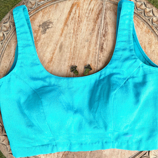 Chic Blouse - Sky Blue