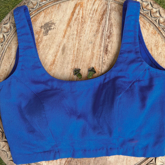 Chic Blouse - Navy Blue