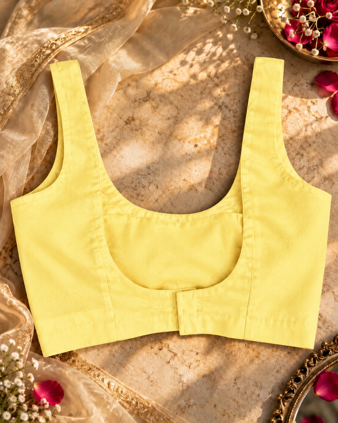 Chic Blouse - Lemon Yellow