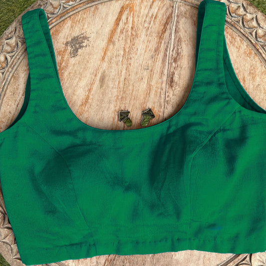 Chic Blouse - Dark Green