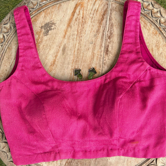 Chic Blouse - Dark Pink