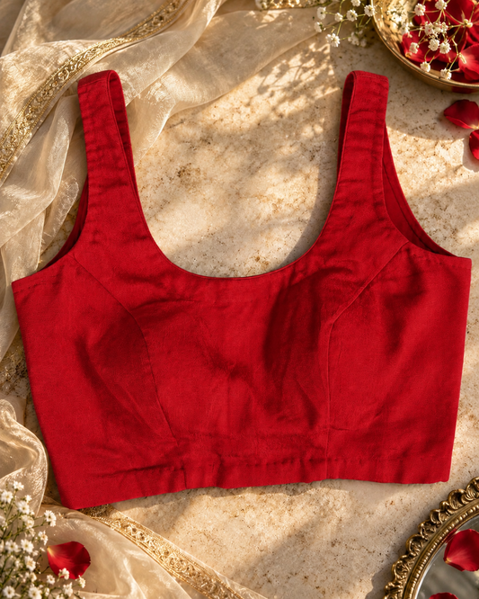 Chic Blouse - Red