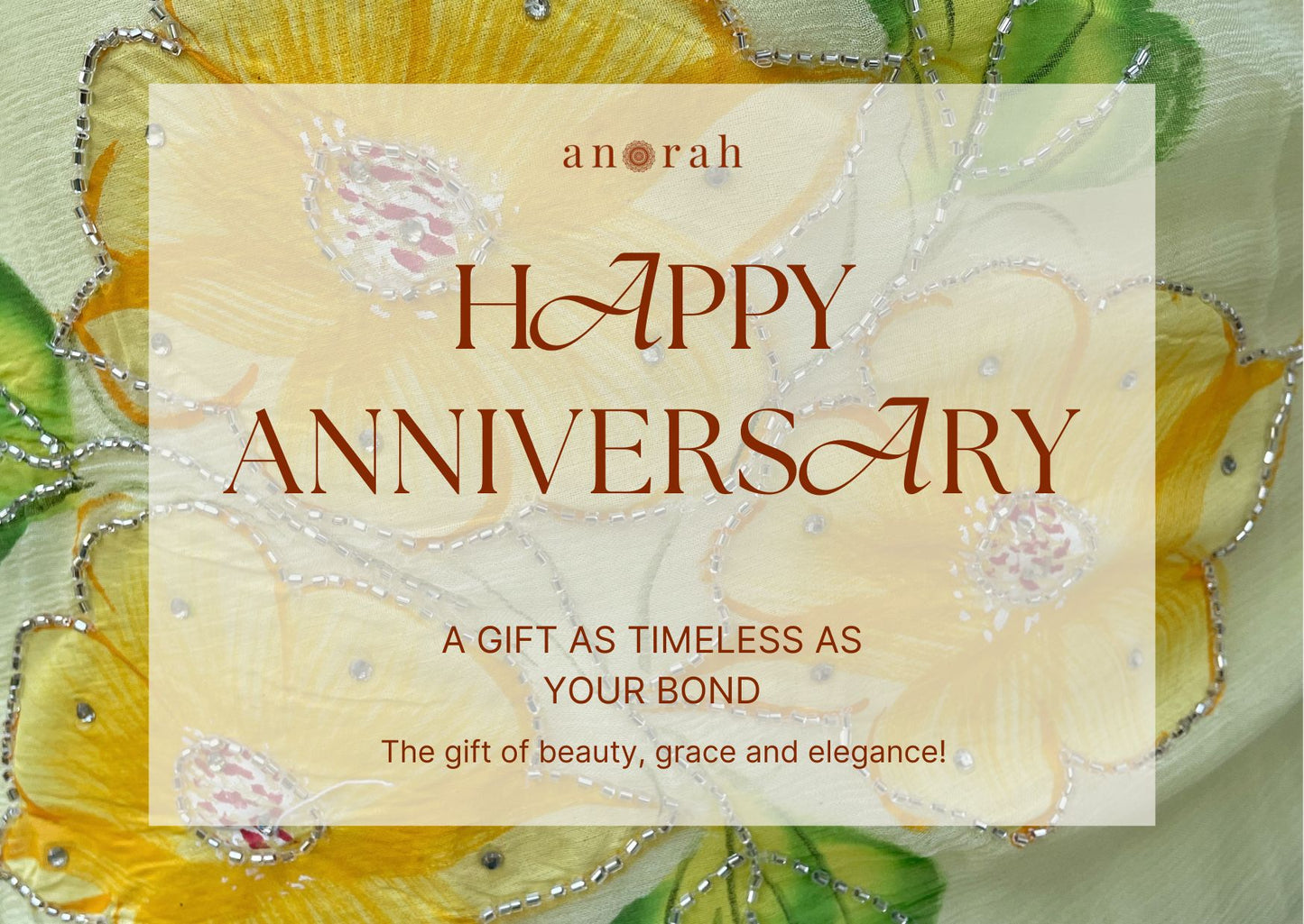 Happy Anniversary - Gift Card