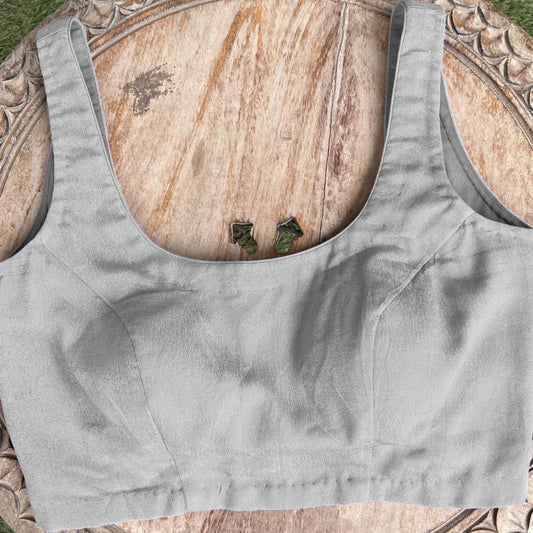 Chic Blouse - Grey