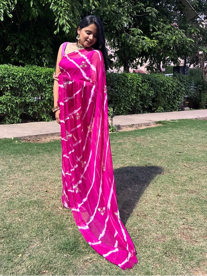 Lahariya- Rani Pink