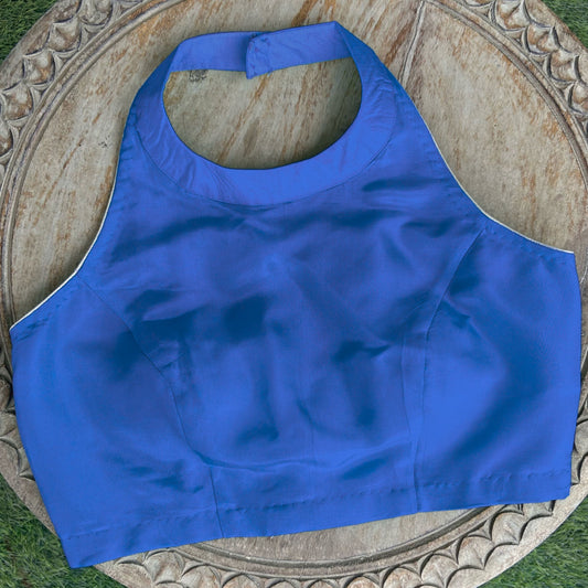 Soiree Blouse - Navy Blue