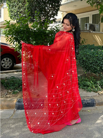 Jugni- Festive Red