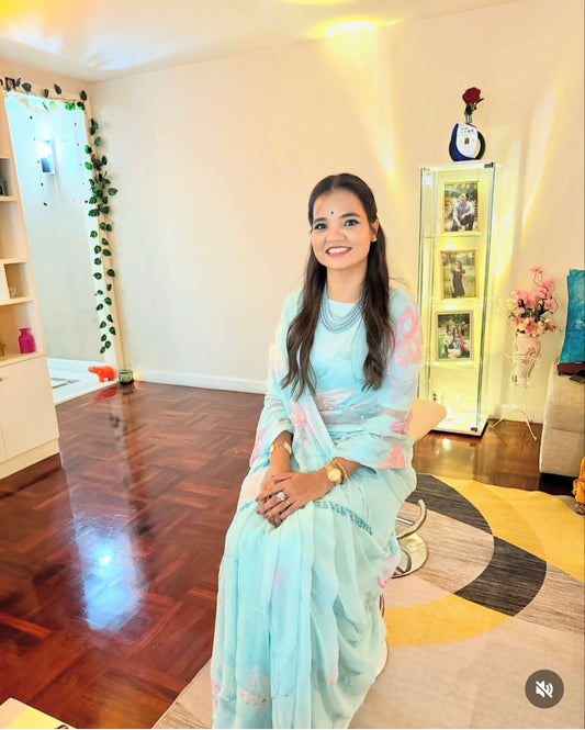 Mrunal- Sky Blue