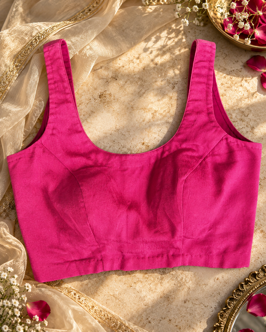 Chic Blouse - Dark Pink