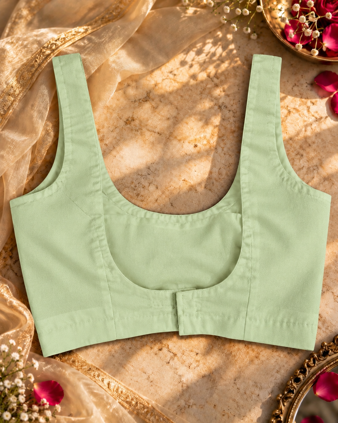 Chic Blouse - Sage Green