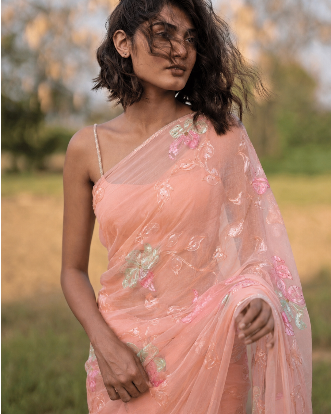 Mrunal- Peach