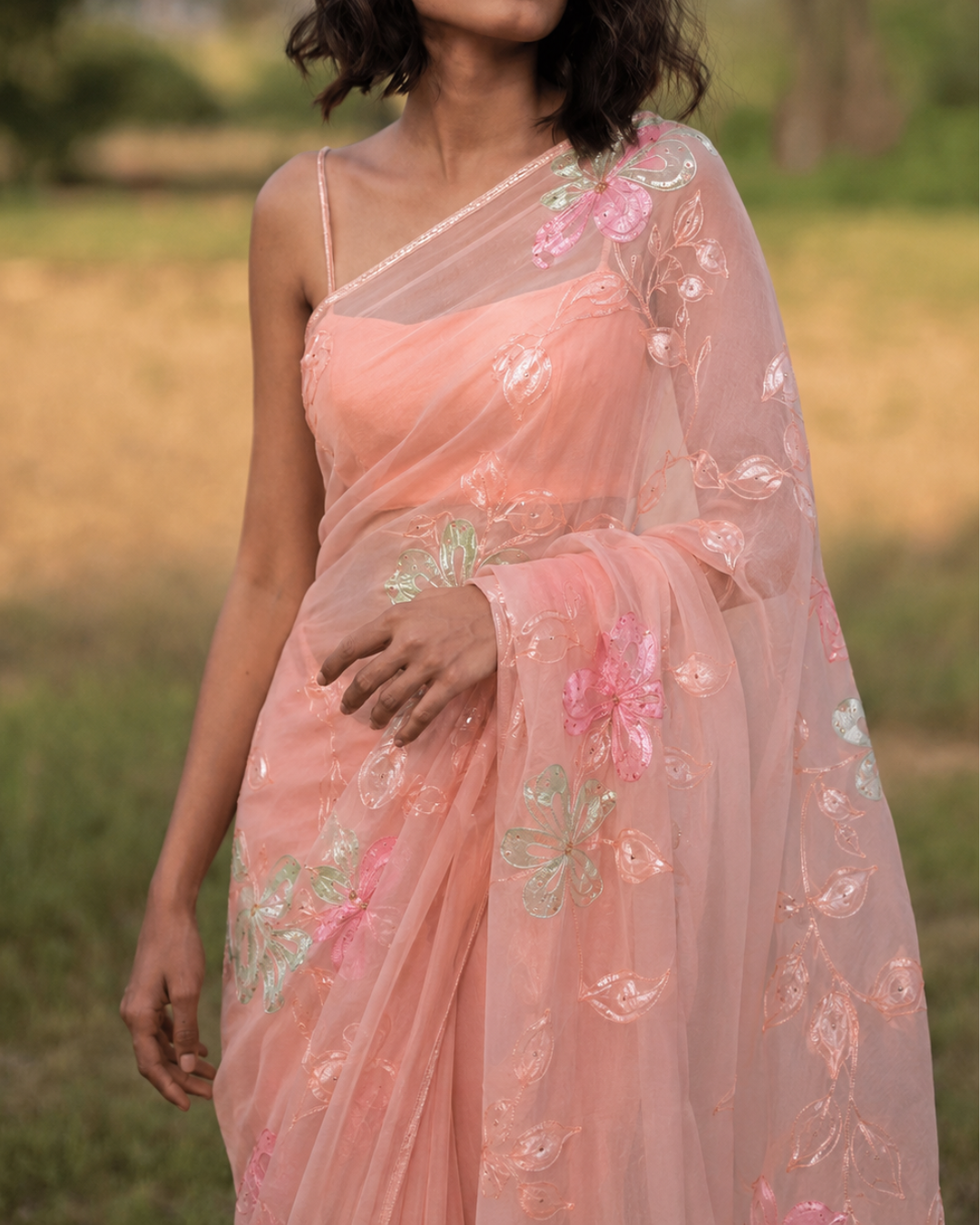 Mrunal- Peach