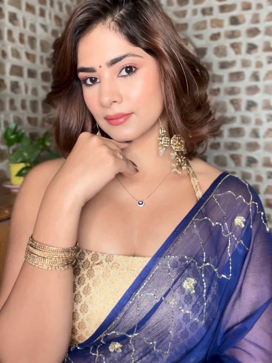 Jugni- Royal Blue