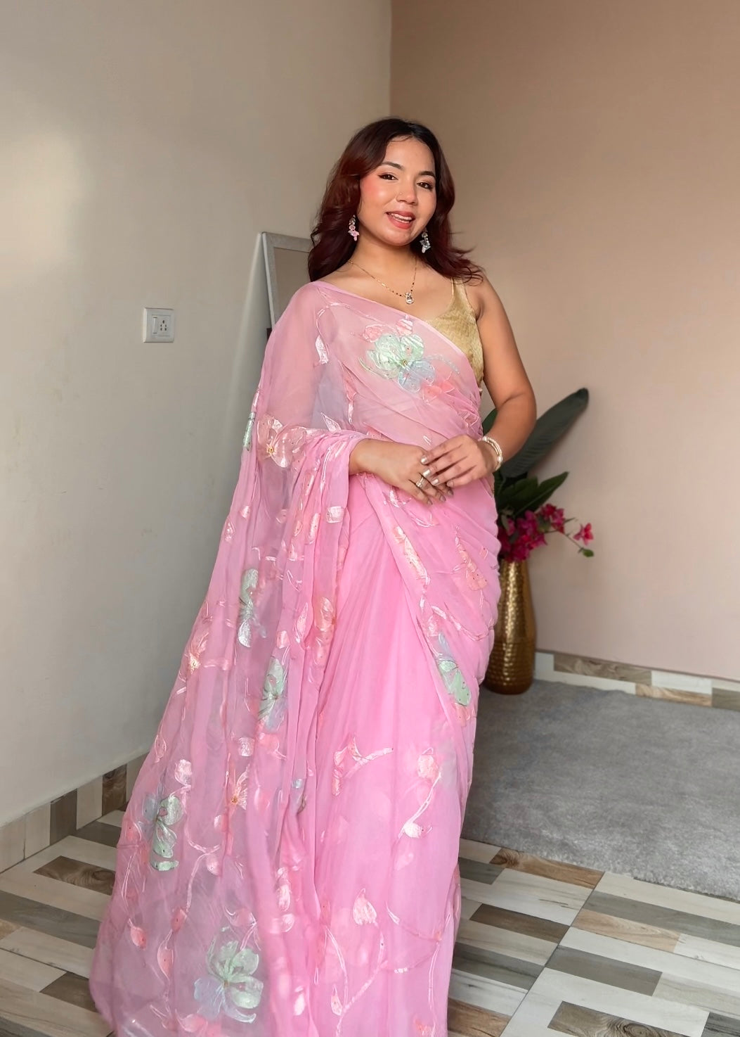 Mrunal- Baby Pink