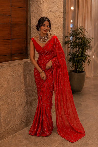 Raina- Scarlet Red