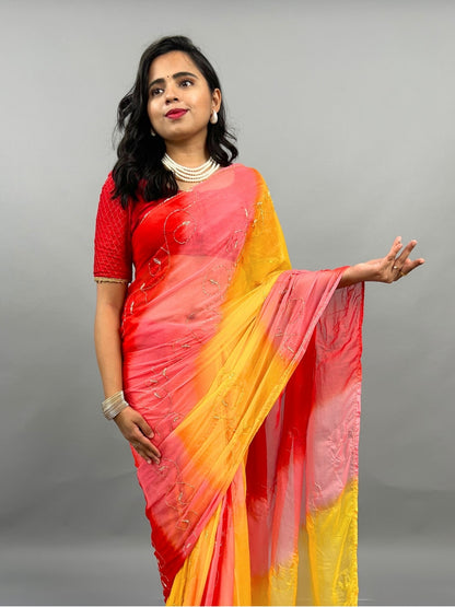 Rani- Yellow and Red