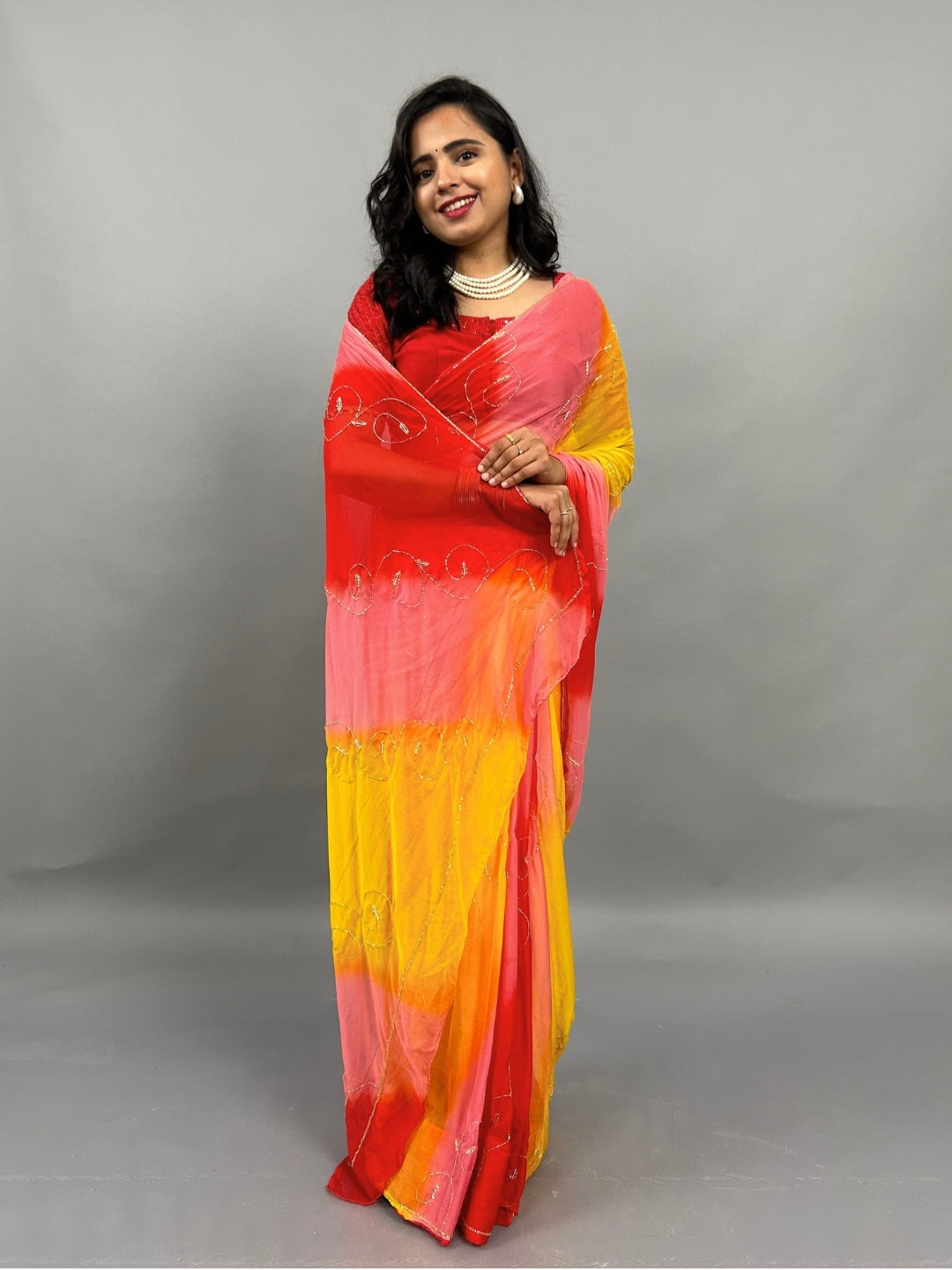 Rani- Yellow and Red