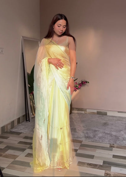 Rani- Yellow and blue