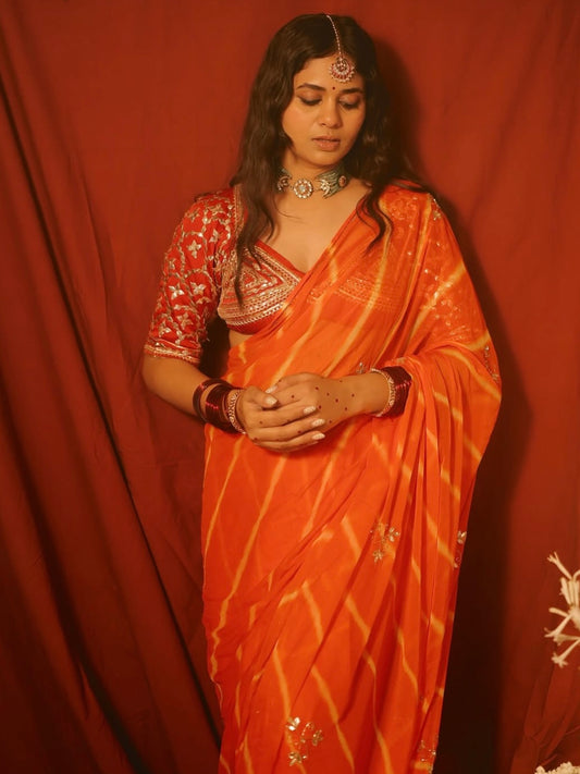 Lahariya- Orange