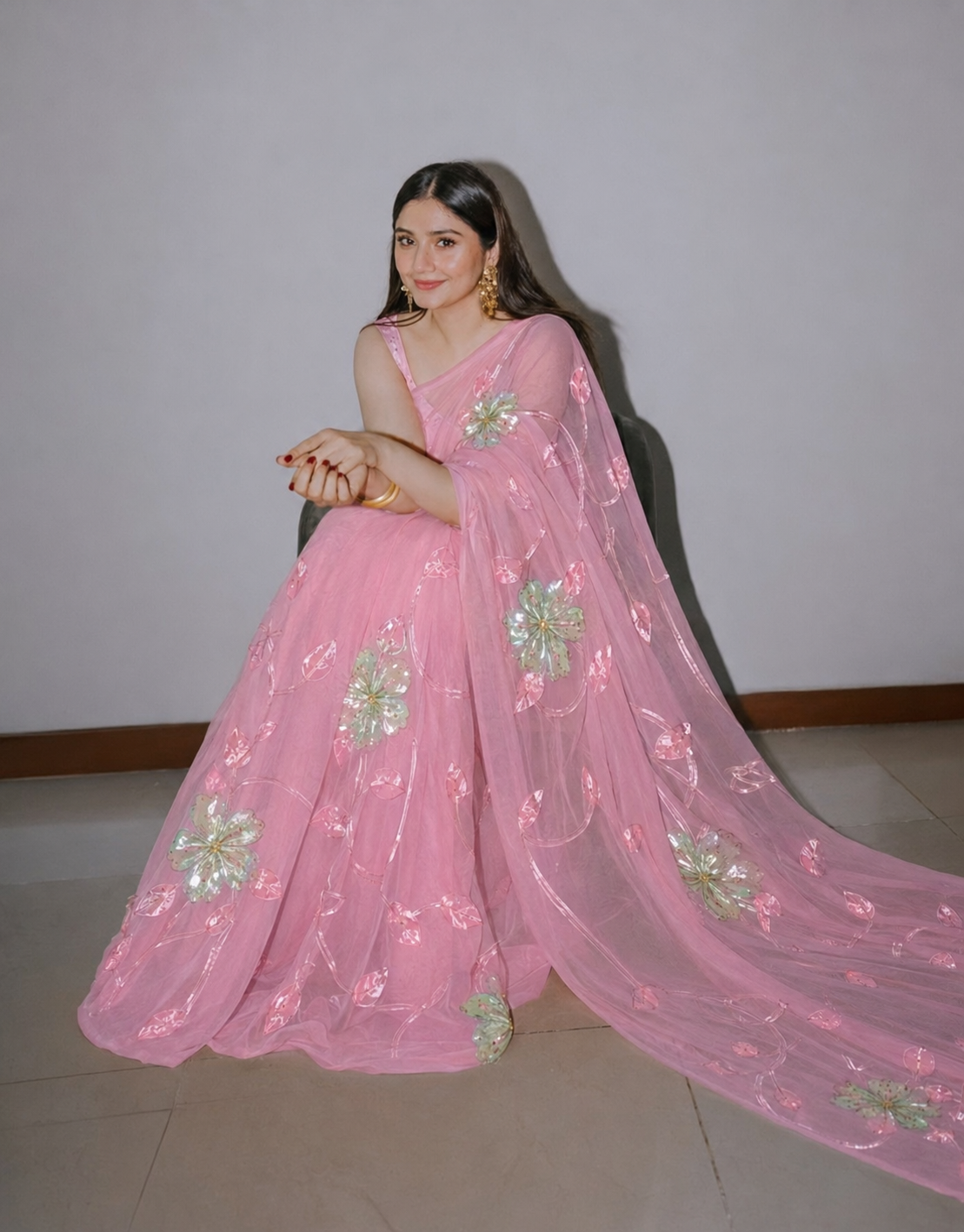 Mrunal- Baby Pink