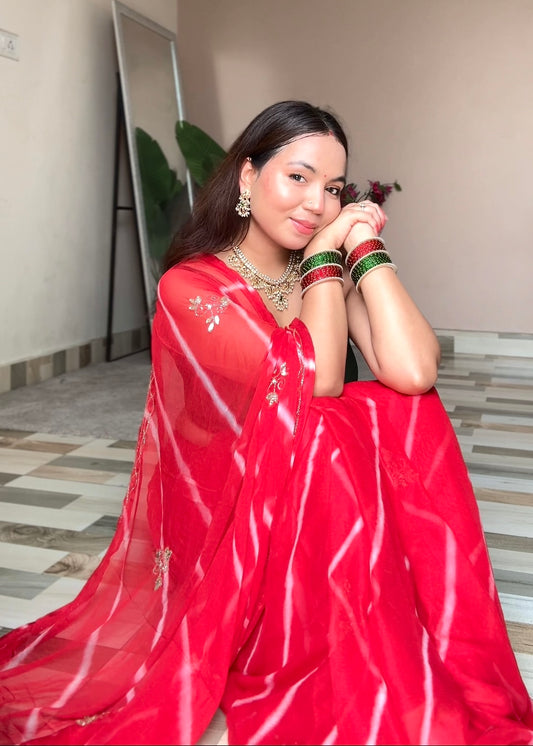 Lahariya- Red