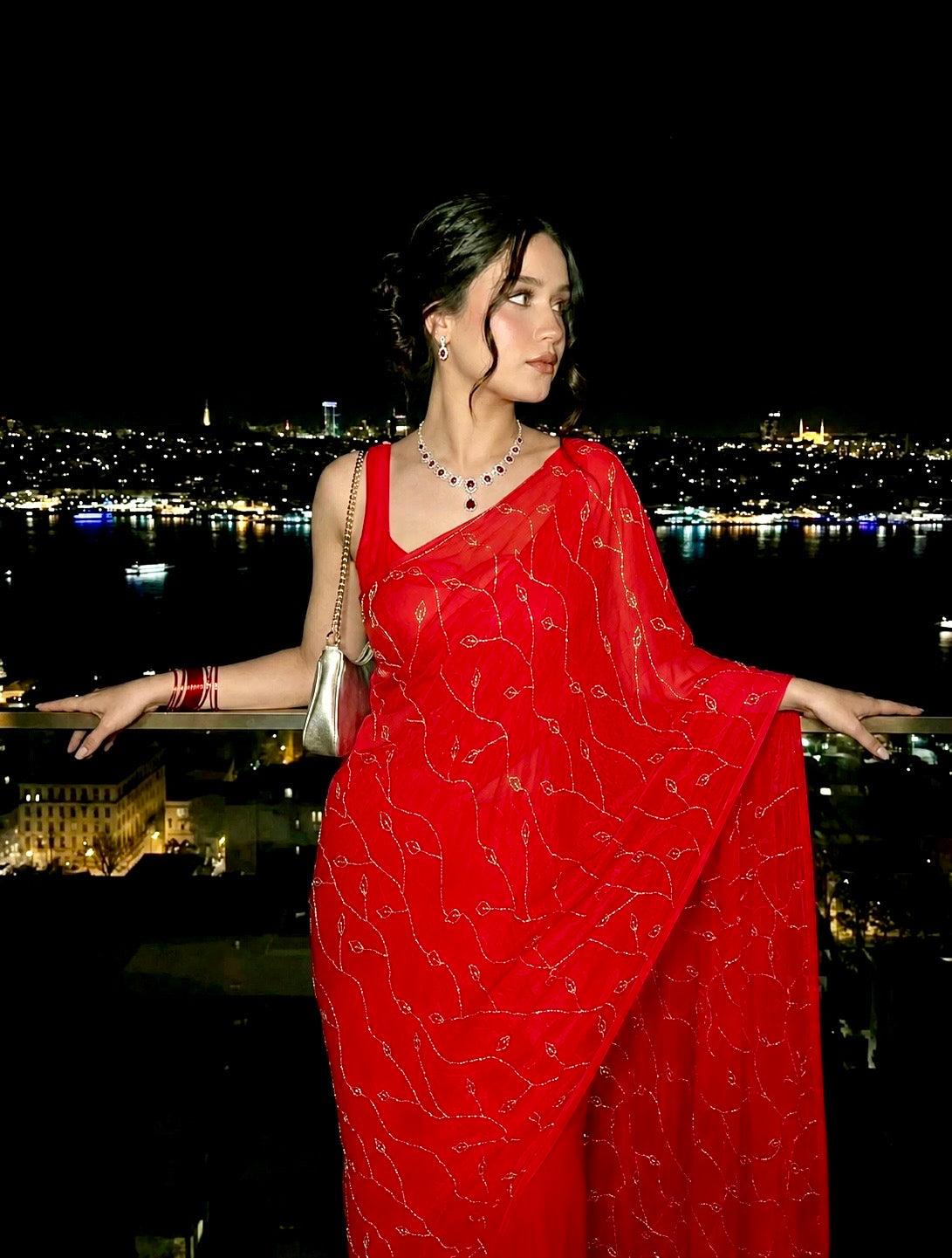 Raina- Scarlet Red
