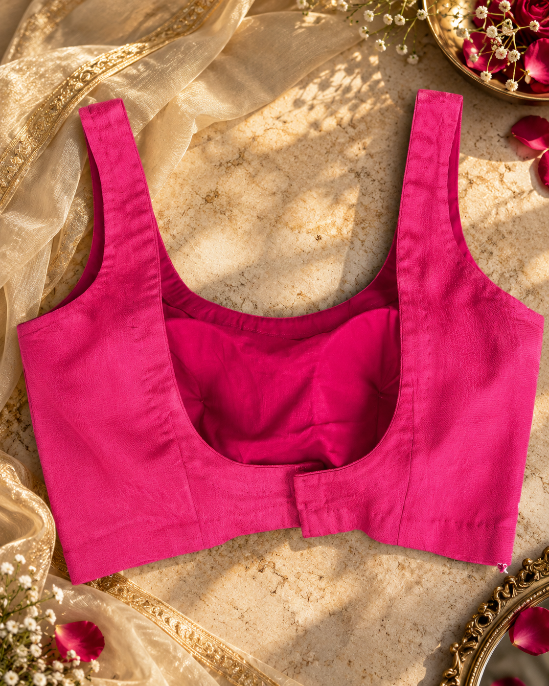 Chic Blouse - Dark Pink