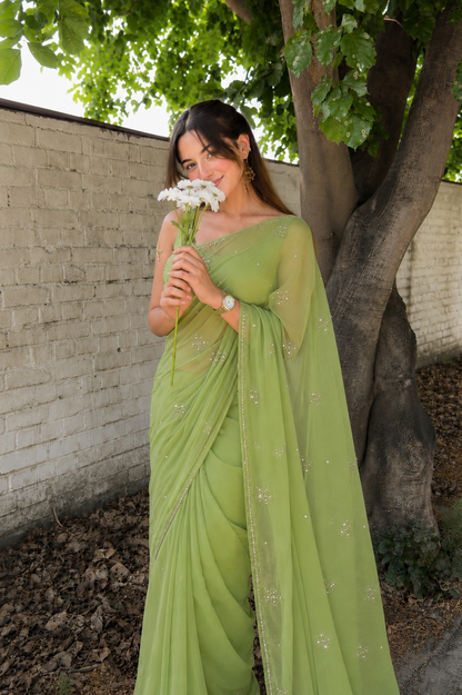 Sitaron ki Mehfil- Sage Green